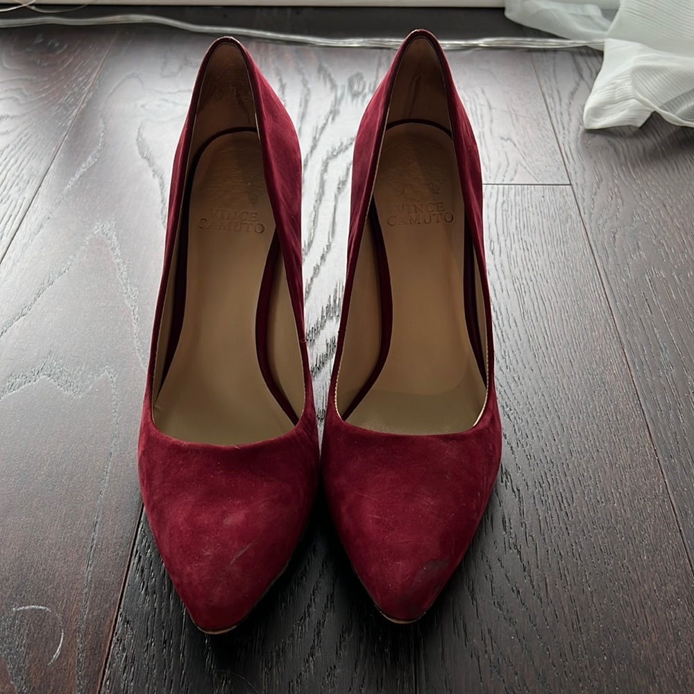 Vince Camuto Womens Red Heels. 8.5 US